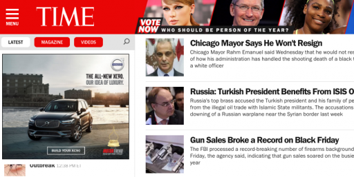 Time Magazine Screenshot