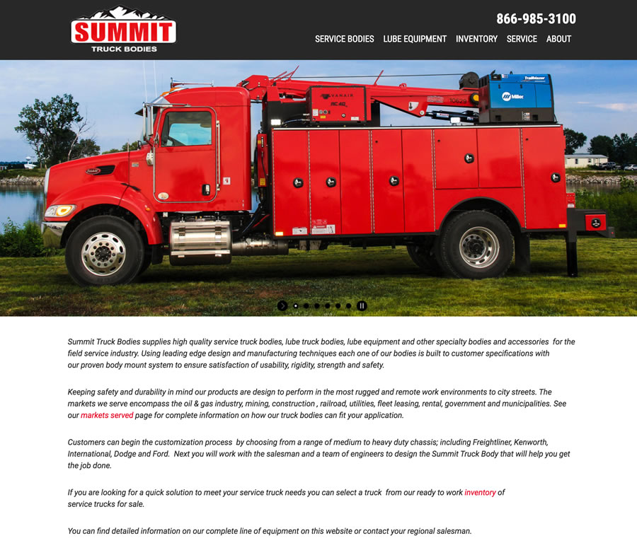 Summit Truck Bodies Home